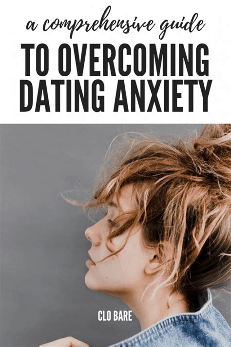 how to get over anxiety about dating